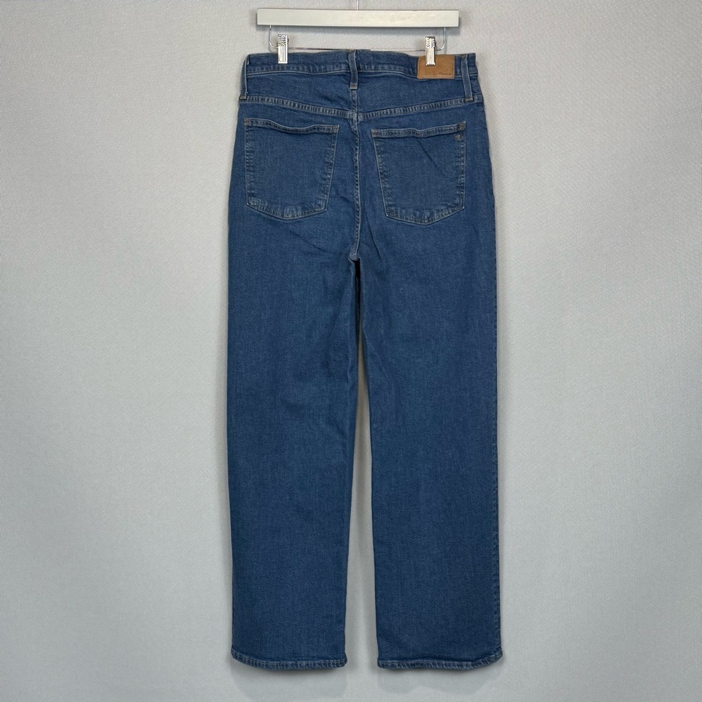 Madewell Jeans Women 31 Blue Perfect Vintage Wide Leg High Waist Stretch Denim - Picture 2 of 11